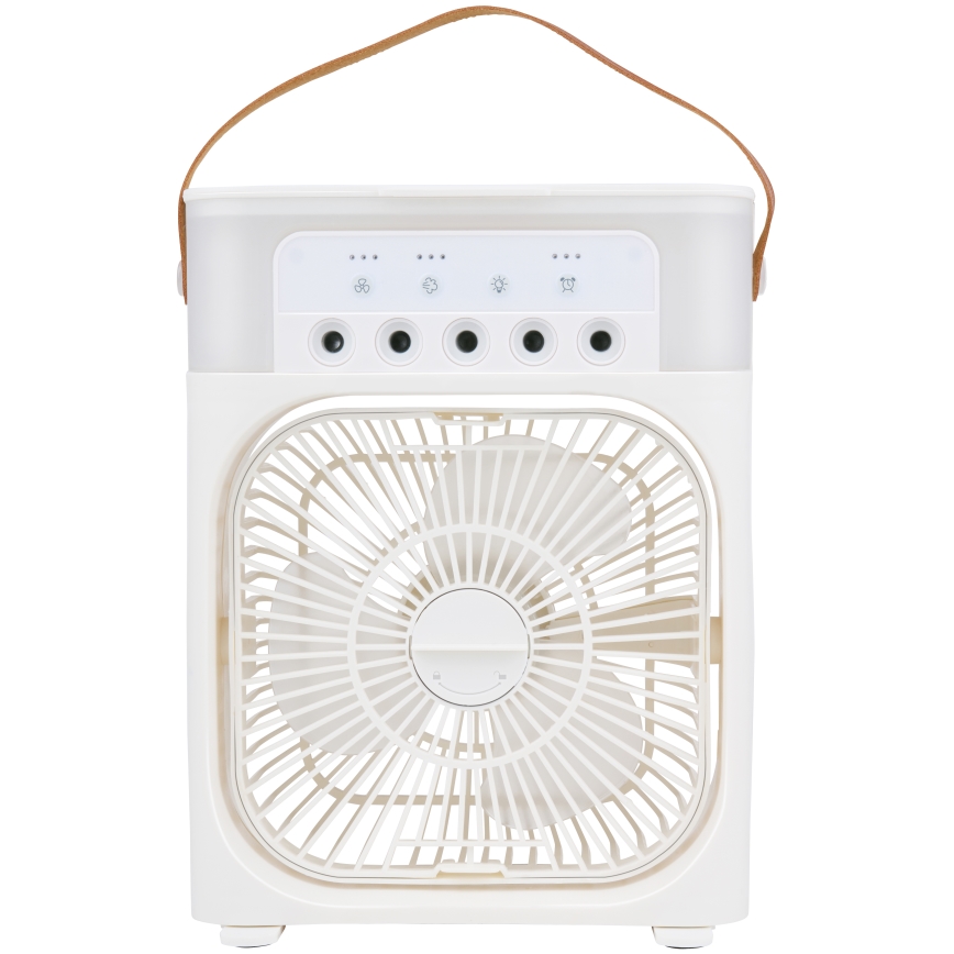 LED RGB Tischventilator mit Nebeleffekt 10W/5V