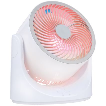 LED-RGB-Tischventilator mit Nebeleffekt 5V