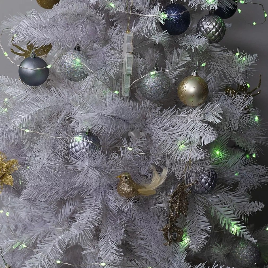 LED RGB Weihnachts-Lichterkette, dimmbar, 200xLED/29 Funktionen, 20,4m