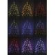LED RGB Weihnachtskette für draußen 96xLED/72 Modi 13m IP44 + Fernbedienung