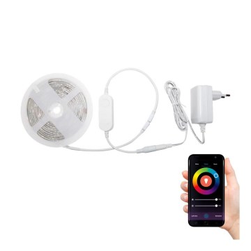 LED RGBW Badezimmer-Dimmstreifen LED/7,5W/12V IP65 3m Wi-Fi Tuya