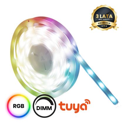 LED RGBW Badezimmer-Dimmstreifen LED/7,5W/12V IP65 3m Wi-Fi Tuya