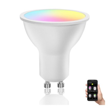 LED RGBW Dimmable Lampe MESH Smart GU10/6,5W/230V 2700-6500K - Aigostar