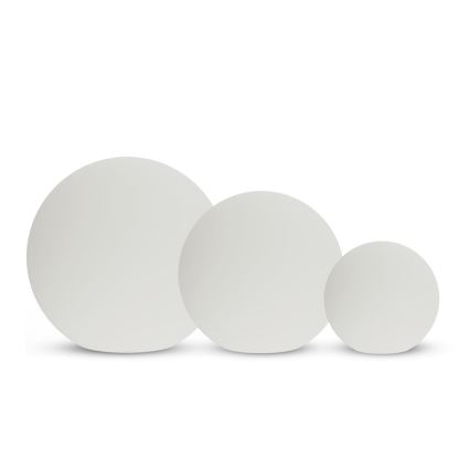 LED RGBW dimmbare Außenleuchte GLOBO 1xE27/12W/230V 2700–6500K Ø 30 cm IP44 Wi‑Fi