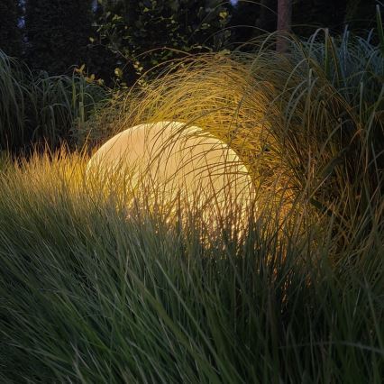 LED RGBW dimmbare Außenleuchte GLOBO 1xE27/9W/230V 2700-6500K Ø 60 cm IP44 Wi-Fi