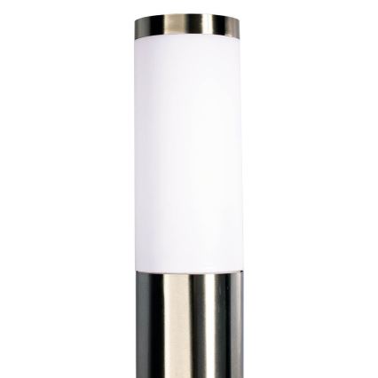 LED RGBW dimmbare Außenleuchte LIVIA 1xE27/6,5W/230V 2700-6500K Wi-Fi 100 cm IP44 silber