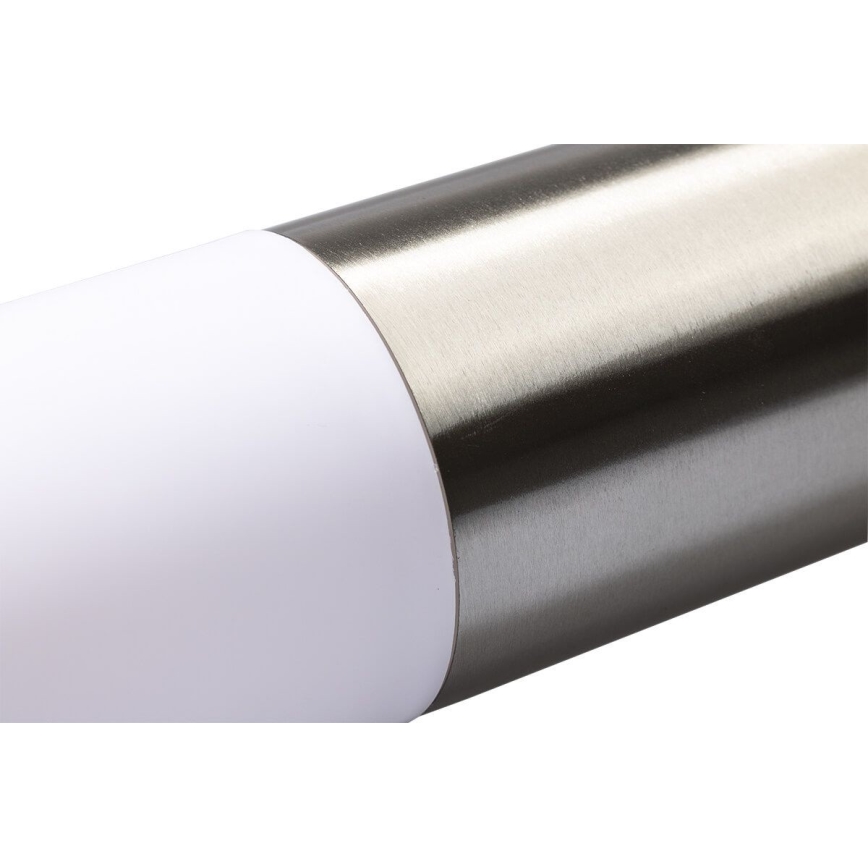 LED RGBW dimmbare Außenleuchte LIVIA 1xE27/6,5W/230V 2700-6500K Wi-Fi 100 cm IP44 silber