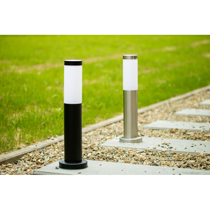 LED RGBW dimmbare Außenleuchte LIVIA 1xE27/6,5W/230V 2700-6500K Wi-Fi 45 cm IP44 silber