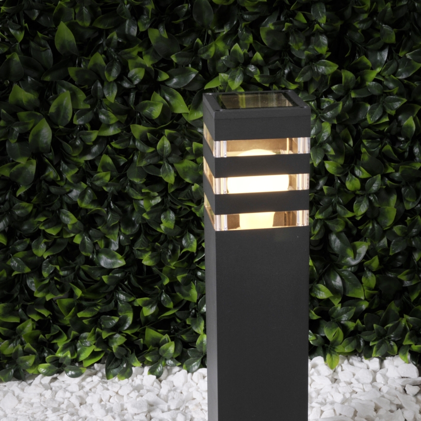 LED RGBW dimmbare Außenleuchte TEKSAS 1xE27/9W/230V 2700-6500K Wi-Fi 44 cm IP44 Anthrazit