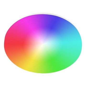 LED RGBW dimmbare Badezimmer-Deckenleuchte LED/24W/230V 3000-6500K Ø 33 cm IP54 weiß Wi-Fi