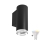 LED RGBW dimmbare Badezimmer-Wandleuchte TURYN 1xGU10/4,8W/230V 3000K IP44 schwarz + Fernbedienung