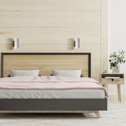 LED RGBW dimmbare Badezimmer-Wandleuchte TURYN 1xGU10/6W/230V 3000K Wi-Fi IP44 weiß