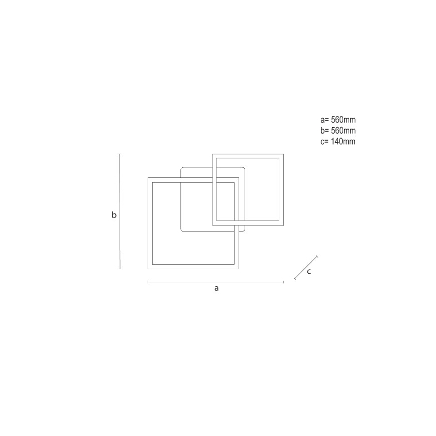 LED RGBW dimmbare Deckenleuchte LED/75W/230V 3000-6500K + Fernbedienung