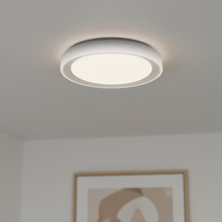 LED RGBW dimmbare Deckenleuchte MELO LED/36W/230V 3000-6000K Ø 39 cm weiß + Fernbedienung