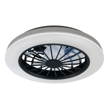 LED RGBW dimmbare Deckenleuchte mit Ventilator MALAWI LED/48W/230V 3000-6500K weiß + Fernbedienung