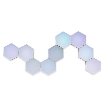 SET 9x LED RGBW Dimmbare Deko-Wandleuchte MAYA LED/1W/230V + Fernbedienung