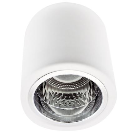 LED RGBW dimmbare Einbauleuchte JUPITER 1xE27/6,5W/230V 2700-6500K Wi-Fi Ø 9,8 cm weiß