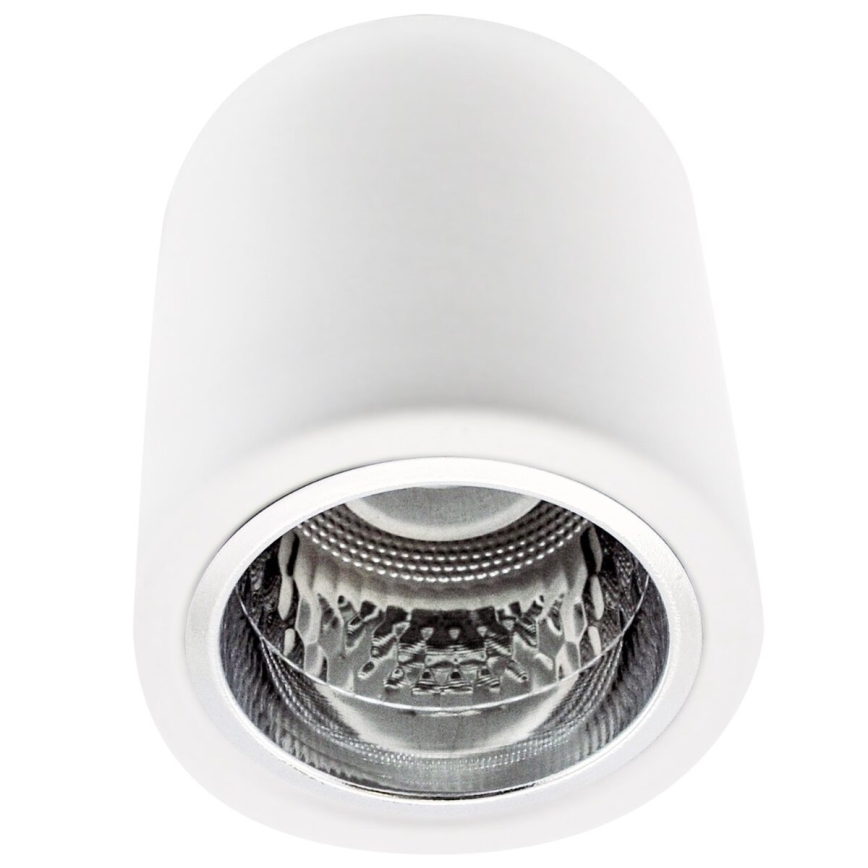 LED RGBW dimmbare Einbauleuchte JUPITER 1xE27/6,5W/230V 2700-6500K Wi-Fi Ø 9,8 cm weiß
