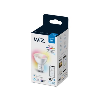 LED RGBW Dimmbare Glühbirne PAR16 GU10/4,7W/230V 2200-6500K CRI 90 Wi-Fi - WiZ