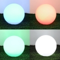LED RGBW dimmbare Solarlampe GARDEN BALL LED/5W/3,7V 3000K IP54 2200 mAh Ø 30 cm + Fernbedienung