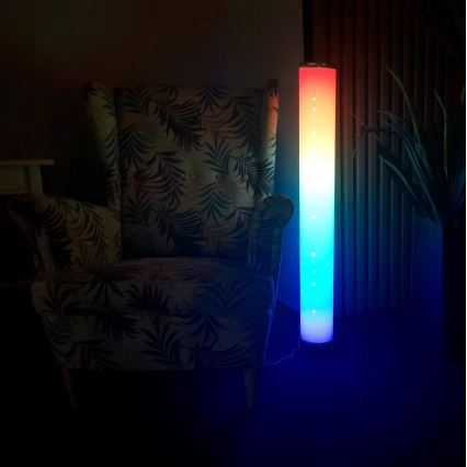 LED RGBW dimmbare Stehlampe STELLA LED/12W/230V + Fernbedienung