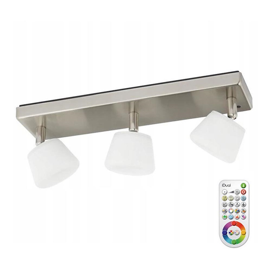 LED RGBW Dimmbare Strahler 3xLED/6W/230V 2200-6500K + Fernbedienung