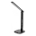 LED RGBW Dimmbare Tischleuchte mit Touch-Funktion und kabelloser Aufladung, LCD Anzeige und USB-Anschluss MAGNUS LED/6W/5V 3000-6500K schwarz