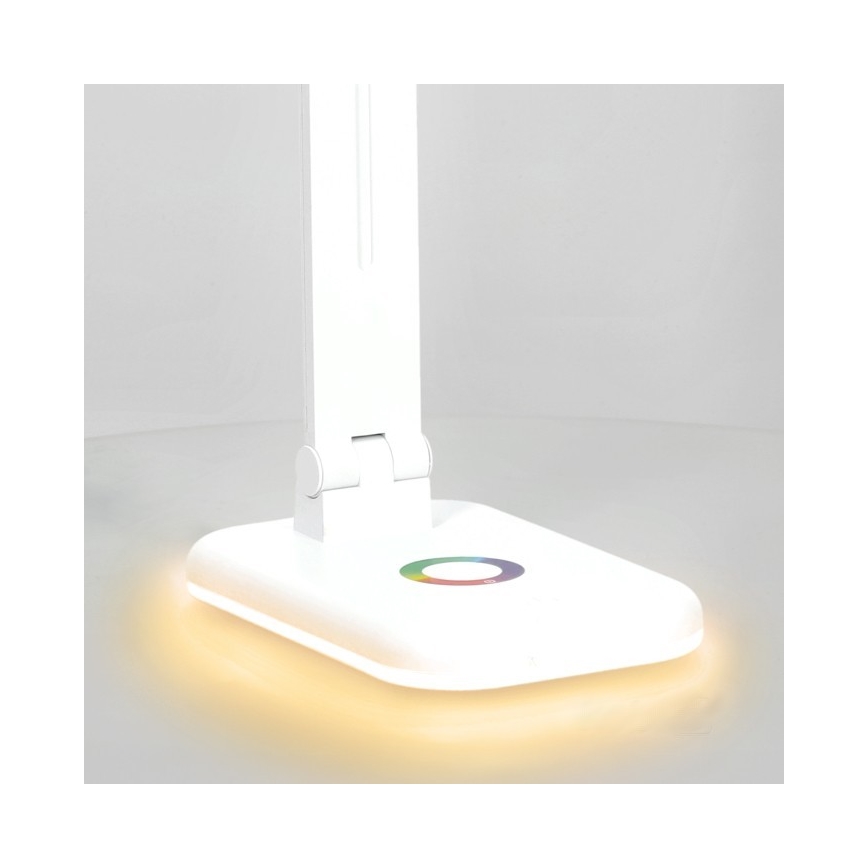 LED RGBW Dimmbare Tischleuchte NOBLITE LED/7W/5V 3000/4000/6500K weiß