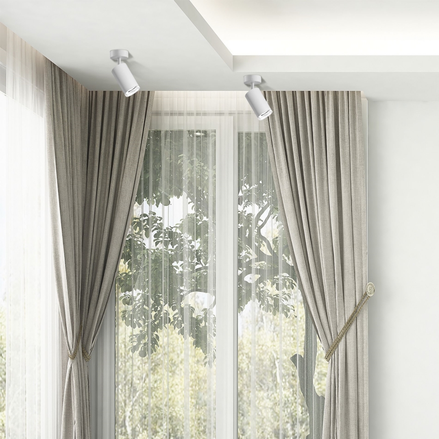 LED RGBW dimmbarer Badezimmer-Spot TURYN 1xGU10/4,8W/230V 3000K IP44 weiß + Fernbedienung