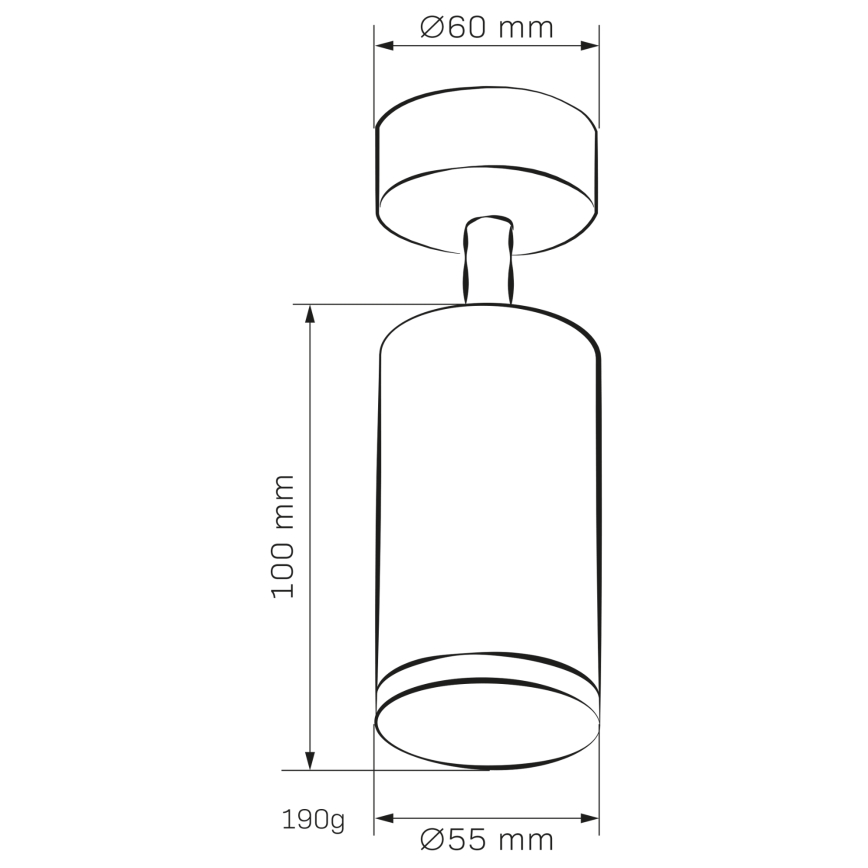 LED RGBW dimmbarer Badezimmer-Spot TURYN 1xGU10/4,8W/230V 3000K IP44 schwarz + Fernbedienung