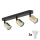 LED RGBW dimmbarer Einbaustrahler TOP 3xGU10/6,5W/230V 2700-6500K schwarz/gold