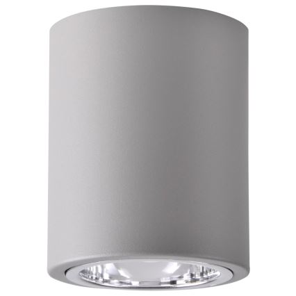 LED RGBW dimmbarer Einbaustrahler JUPITER 1xE27/6,5W/230V 2700-6500K Wi-Fi Ø 9,8 cm grau