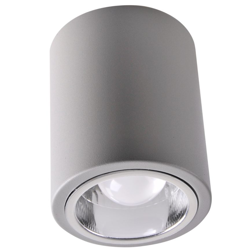 LED RGBW dimmbarer Einbaustrahler JUPITER 1xE27/6,5W/230V 2700-6500K Wi-Fi Ø 9,8 cm grau