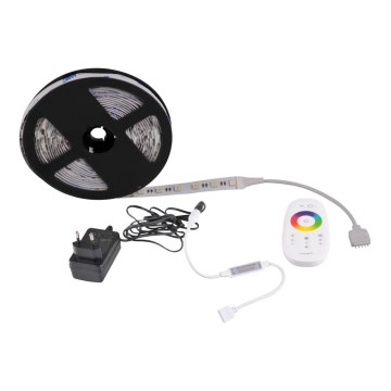 LED RGBW dimmbarer Streifen 3m LED/22W/24/230V + Fernbedienung