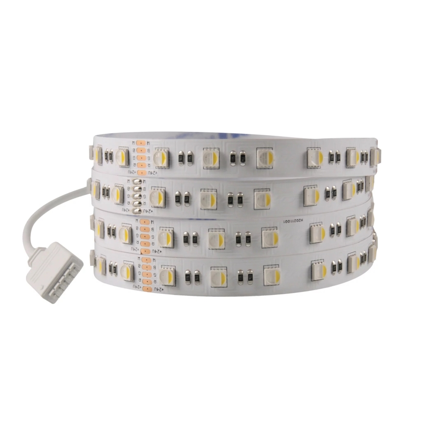 LED RGBW dimmbarer Streifen 3m LED/22W/24/230V + Fernbedienung