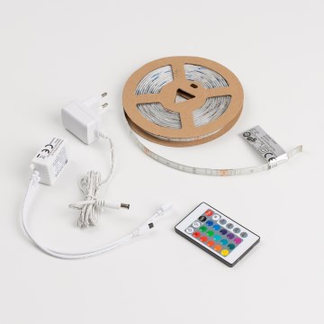 LED RGBW dimmbarer Streifen LED/9W/230V 5m Wi-Fi + Fernbedienung