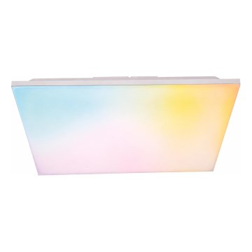 LED RGBW Dimmbares Aufputz-Panel LED/24W/230V 2700-6500K Weiß + Fernbedienung