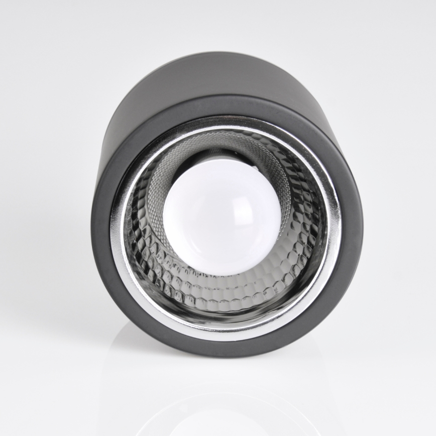 LED RGBW dimmbares Einbauleuchte JUPITER 1xE27/6,5W/230V 2700-6500K Wi-Fi Ø 13 cm schwarz