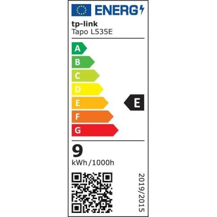 LED RGBW dimmbares Leuchtmittel MATTER A60 E27/8,6W/230V 2500-6500K Wi-Fi - TP-Link
