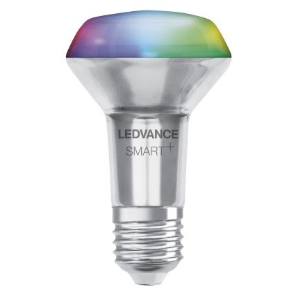LED RGBW dimmbare Reflektorlampe SMART+ R63 E27/4,7W/230V 2700-6500K Wi-Fi - Ledvance