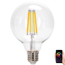 LED-RGBW-Glühbirne FILAMENT G95 E27/4,9W/230V 2700K - Aigostar