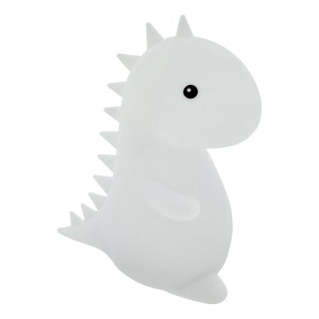 LED RGBW Kinderleuchte mit Touch-Funktion LED/1W/5V USB 1200 mAh Dinosaurier