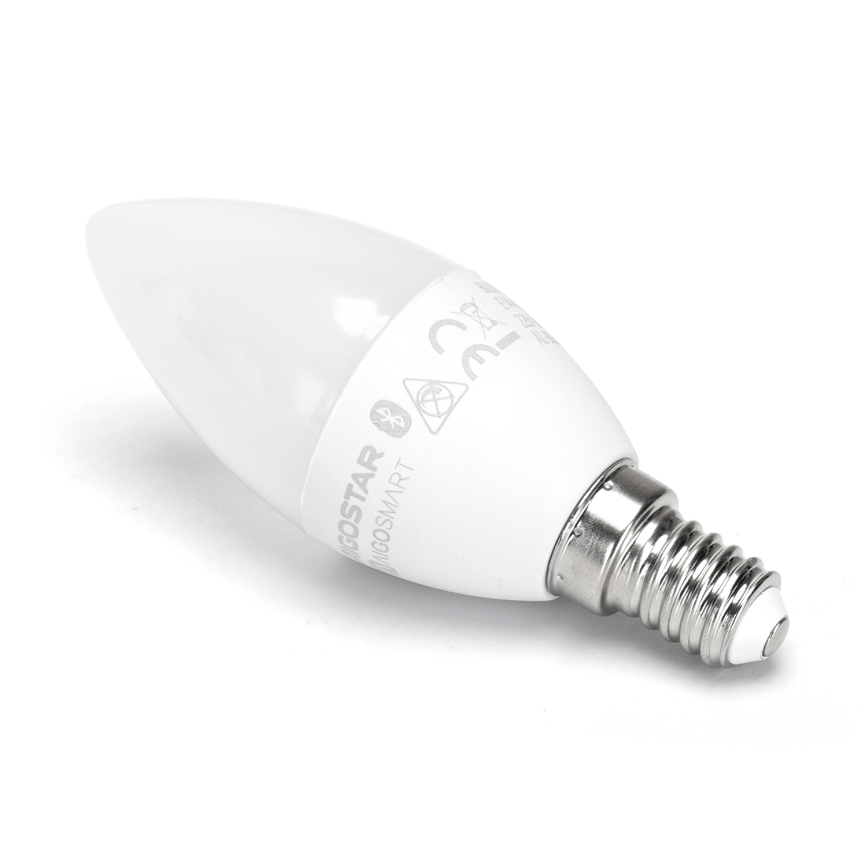 Dimmbare LED-RGBW-Lampe C37 E14/4,9W/230V 2700-6500K - Aigostar
