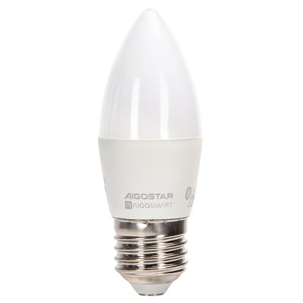 Dimmbare LED-RGBW-Lampe C37 E27/4,9W/230V 2700-6500K - Aigostar