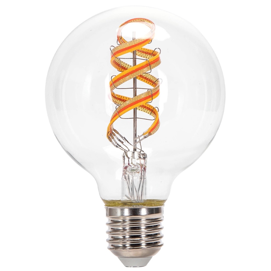 Dimmbare LED-RGBW-Lampe FILAMENT MESH Smart G80 E27/4,9W/230V 2700K - Aigostar