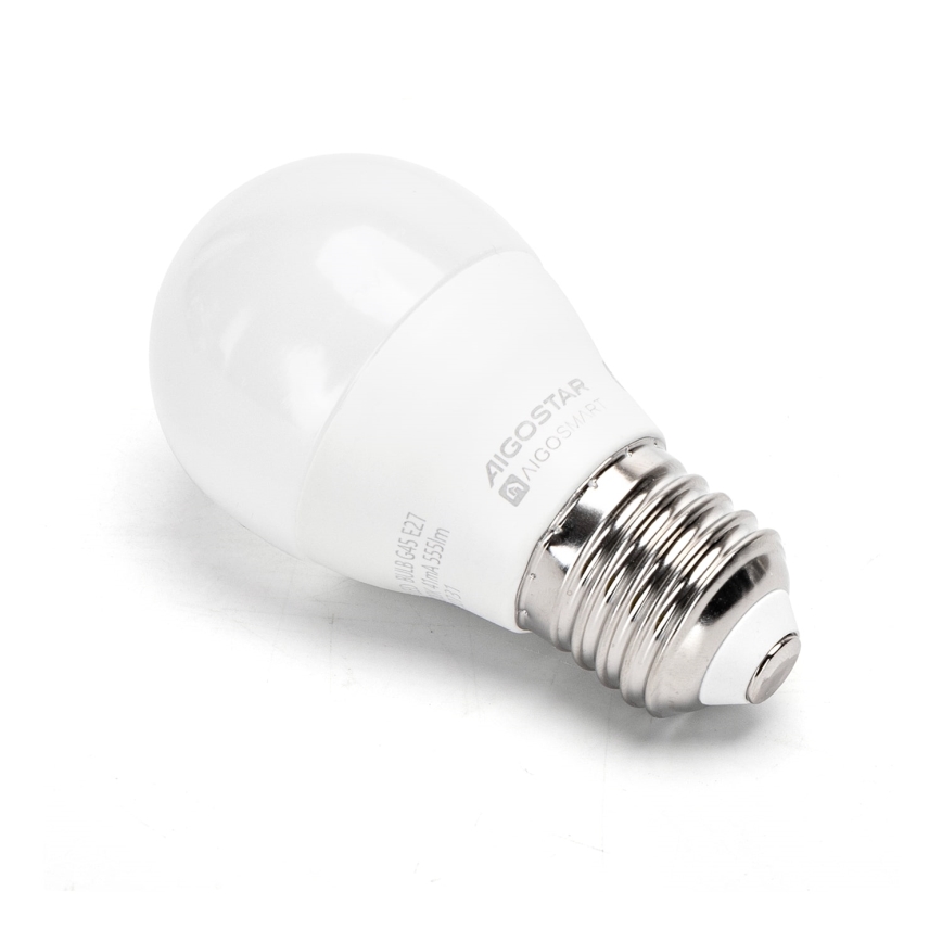 Dimmbare LED-RGBW-Lampe MESH Smart G45 E27/4,9W/230V 2700-6500K - Aigostar