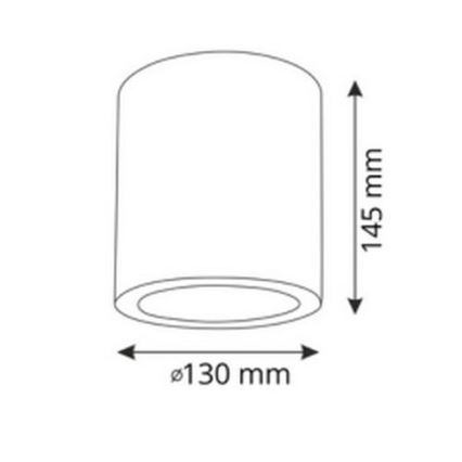 LED RGBW Регульований світильник JUPITER 1xE27/6,5W/230V, 2700-6500K, Wi-Fi, діаметр 13 см, білий