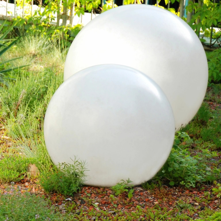 LED RGBW Solarleuchte BALL LED/3,2V d 20 cm IP65 + Fernbedienung