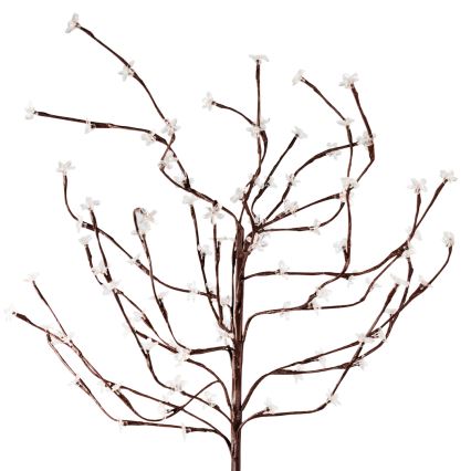 LED RGBW Solarleuchte TREE LED/0,1W/1,2V 600 mAh IP44 braun