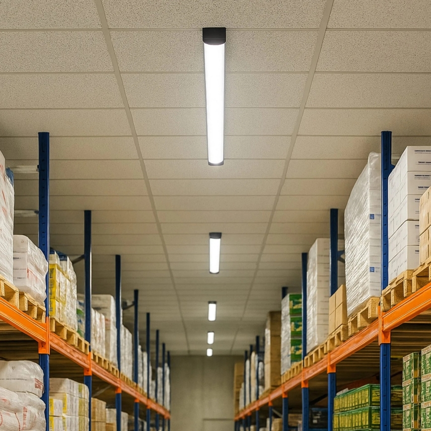 LED-Röhrenleuchte LED/36W/230V 4000K 120 cm schwarz